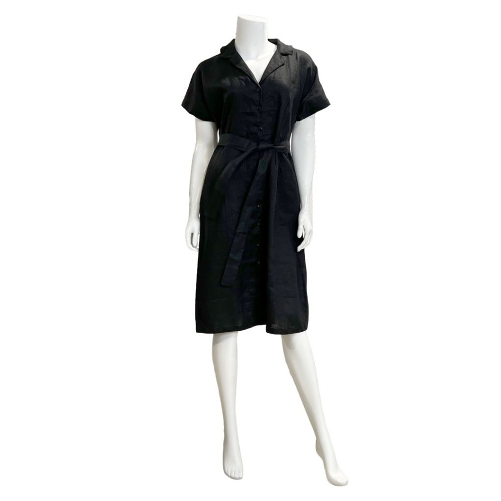 Linen Safari Dress
